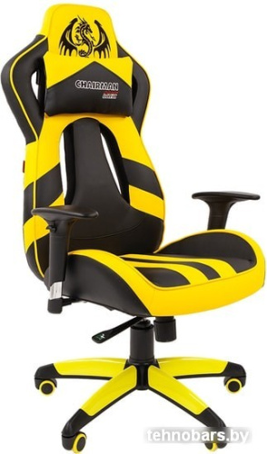 Кресло CHAIRMAN Game 25 (черный/желтый) фото 3