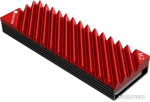 Радиатор для SSD Jonsbo M.2-3 (красный) фото 5