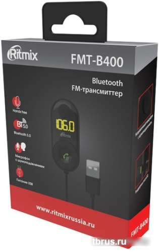 FM модулятор Ritmix FMT-B400 фото 7