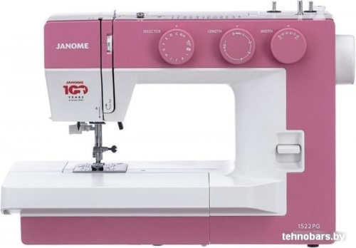 Электромеханическая швейная машина Janome 1522PG Anniversary Edition фото 3