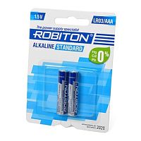 Батарейки Robiton Standard LR03 2шт