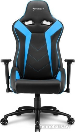 Кресло Sharkoon Elbrus 3 (черный/синий) фото 5