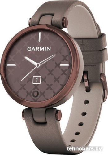 Умные часы Garmin Lily (темно-бронзовый/кожаный ремешок) фото 3
