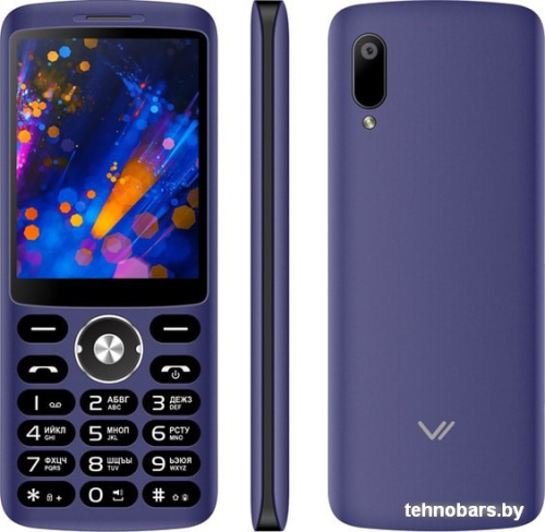 Мобильный телефон Vertex D571 (синий) фото 4