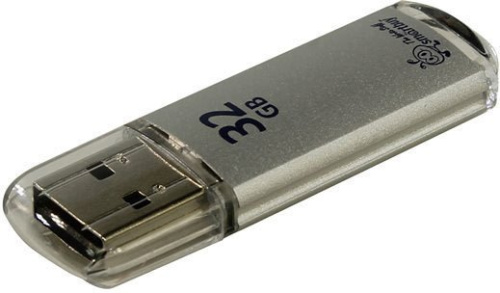 USB Flash Smart Buy V-Cut 32GB (серебристый) [SB32GBVC-S] фото 4
