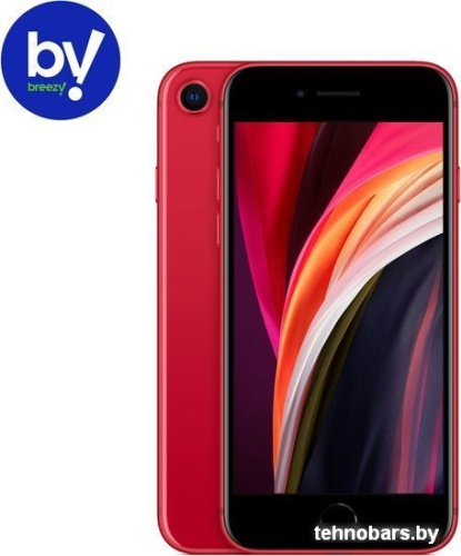 Смартфон Apple iPhone SE 128GB Воcстановленный by Breezy, грейд B (красный) фото 3