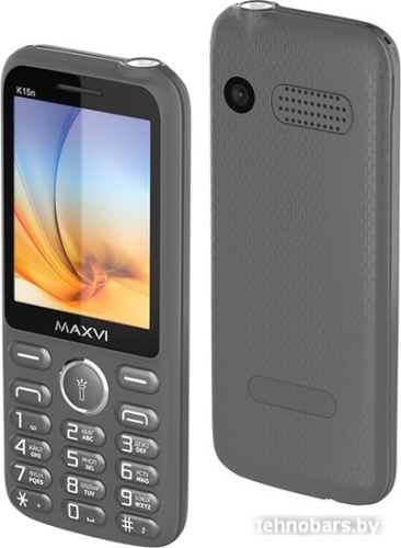 Мобильный телефон Maxvi K15n (серый) фото 4