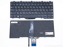 Клавиатура для ноутбука Dell Latitude E7250, E7270, черная