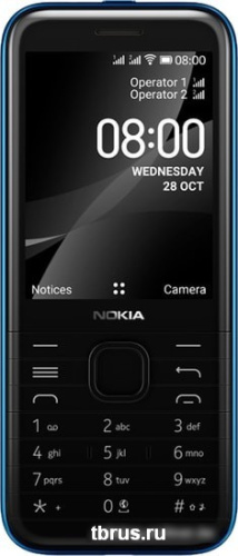 Мобильный телефон Nokia 8000 4G Dual SIM (синий) фото 4