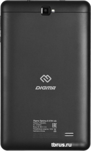 Планшет Digma Optima 8 X701 TS8226PL 4G (черный) фото 5