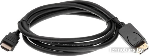 Кабель AOPEN ACG494-1.8M DisplayPort - HDMI (1.8 м, черный) фото 3