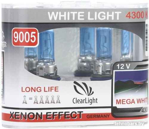 Галогенная лампа Clear Light White Light HB3 2шт фото 3