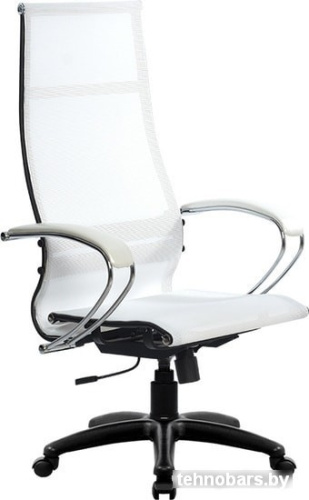 Кресло Metta SK-1-BK Комплект 7, Pl тр/сечен (резиновые ролики, белый) фото 3