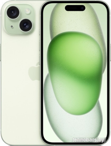 Смартфон Apple iPhone 15 Dual SIM 256GB (зеленый) фото 3