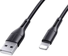 Кабель Usams USB Type-A - Lightning US-SJ500 (1 м, черный)