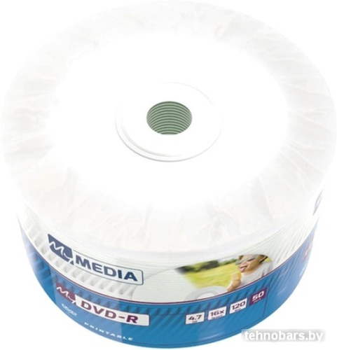 CD-R диск MyMedia 700Mb MyMedia 52x Printable, заливка не до центра, 50 шт. 69203 фото 3