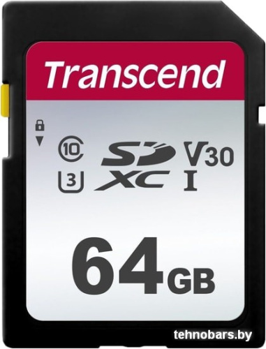 Карта памяти Transcend SDXC 300S 64GB фото 3