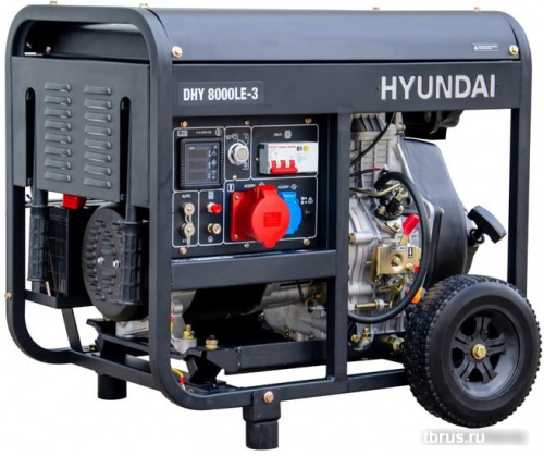 Дизельный генератор Hyundai DHY 8000LE-3 фото 4