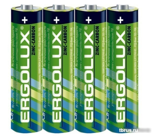Батарейки Ergolux R03 SR4 4шт фото 3
