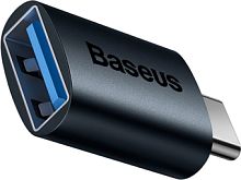 Адаптер Baseus ZJJQ000003 USB Type-C - USB Type-A (синий)