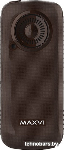 Мобильный телефон Maxvi B21ds (коричневый) фото 5