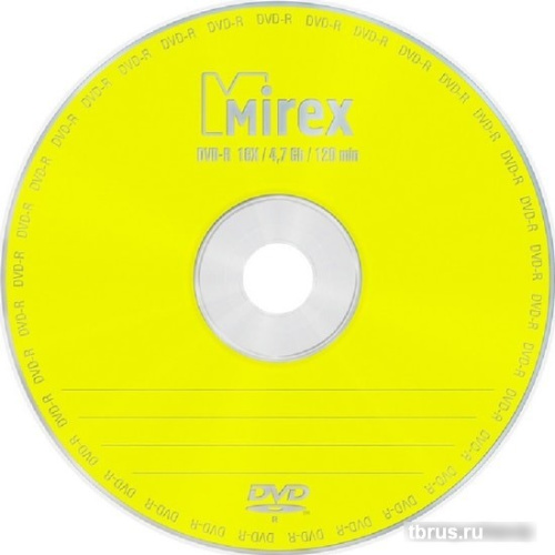 DVD-R диск Mirex 4.7Gb 16x Mirex в бумажном конверте с окном фото 4