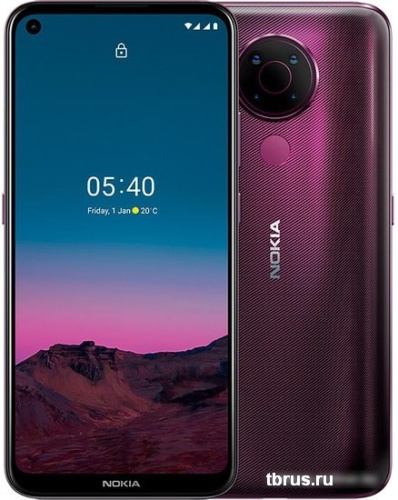 Смартфон Nokia Nokia 5.4 4GB/128GB (пурпурный) фото 3