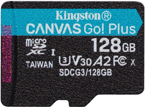 Карта памяти Kingston Canvas Go! Plus microSDXC 128GB (с адаптером) фото 4
