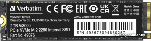 SSD Verbatim Vi3000 2TB 49376 фото 3