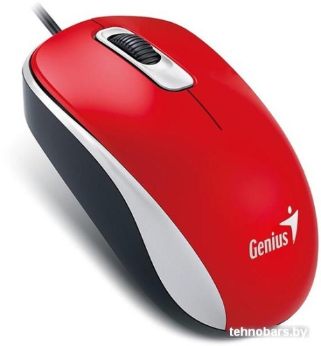 Мышь Genius DX-110 (красный) фото 4