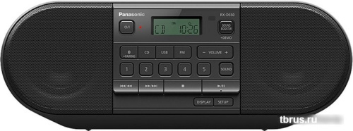 Портативная аудиосистема Panasonic RX-D550GS-K фото 6