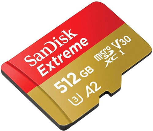 Карта памяти SanDisk Extreme SDSQXA1-512G-GN6MA 512GB (с адаптером) фото 6
