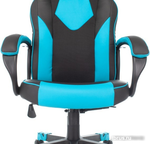 Кресло Zombie Game 17 (черный/голубой) фото 7