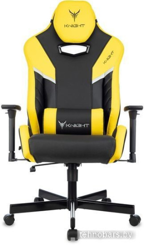 Кресло Knight Thunder 5X (черный/желтый) фото 4