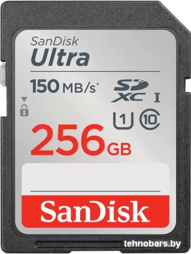 Карта памяти SanDisk Ultra SDXC SDSDUNC-256G-GN6IN 256GB фото 3
