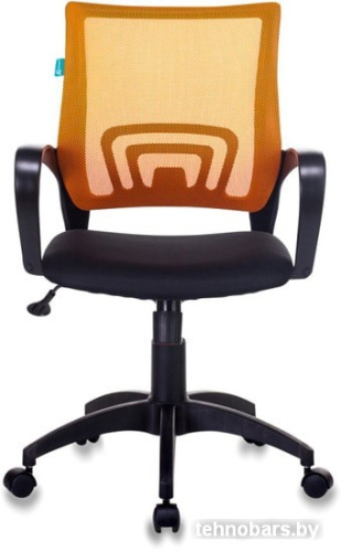 Кресло Бюрократ CH-695N/OR/TW-11 (черный/оранжевый) фото 4