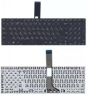 Клавиатура для ноутбука Asus V551 черная плоский Enter