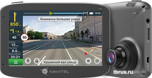 Видеорегистратор-навигатор (2в1) NAVITEL RE 5 Dual фото 3