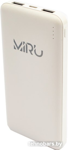 Портативное зарядное устройство Miru 3001 (белый) фото 3