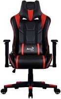 Кресло AeroCool AC220 AIR (черный/красный)