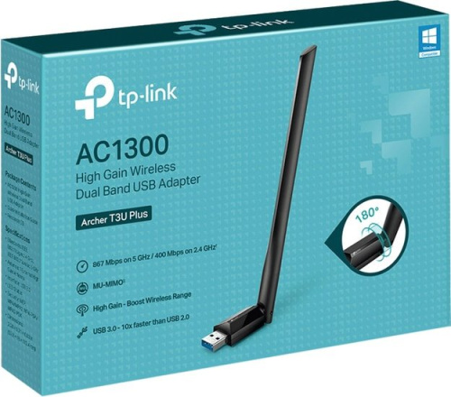 Wi-Fi адаптер TP-Link Archer T3U Plus фото 6