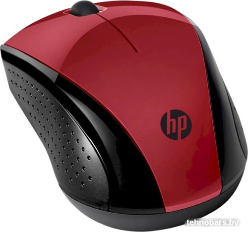 Мышь HP 220 (красный) фото 3