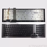 Клавиатура для ноутбука Asus G75, черная