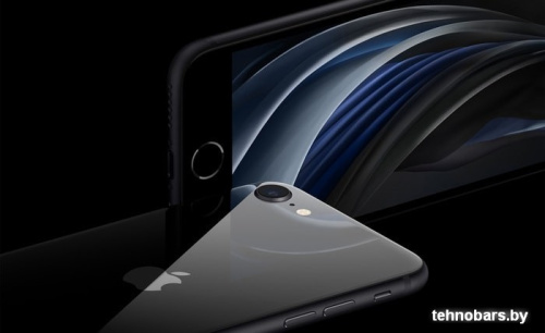 Смартфон Apple iPhone SE 64GB (черный) фото 5