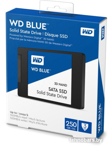 SSD WD Blue 3D NAND 250GB [WDS250G2B0A] фото 4