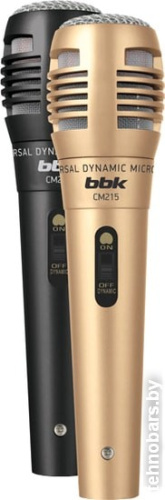 Микрофон BBK CM215 (черный+шампань) фото 3