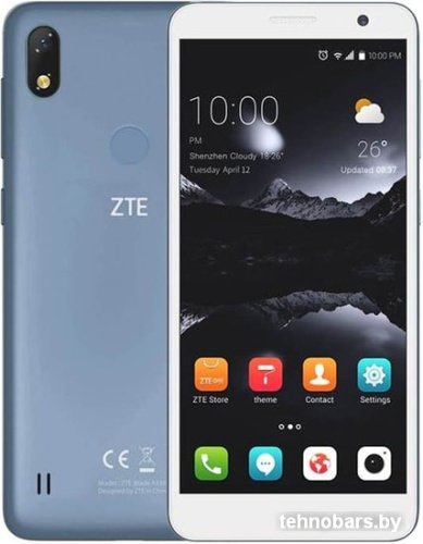 Смартфон ZTE Blade A530 (синий) фото 3