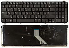 Клавиатура для ноутбука HP Pavilion dv6-1000, dv6-2000, матовая черная