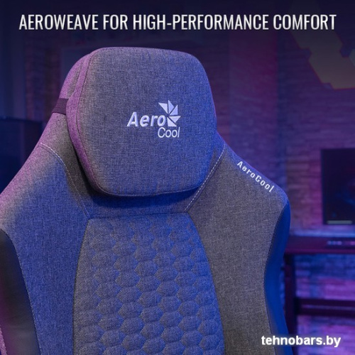 Кресло AeroCool Crown AeroWeave (темно-серый) фото 5