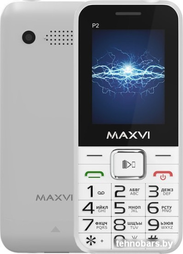 Мобильный телефон Maxvi P2 (белый) фото 3